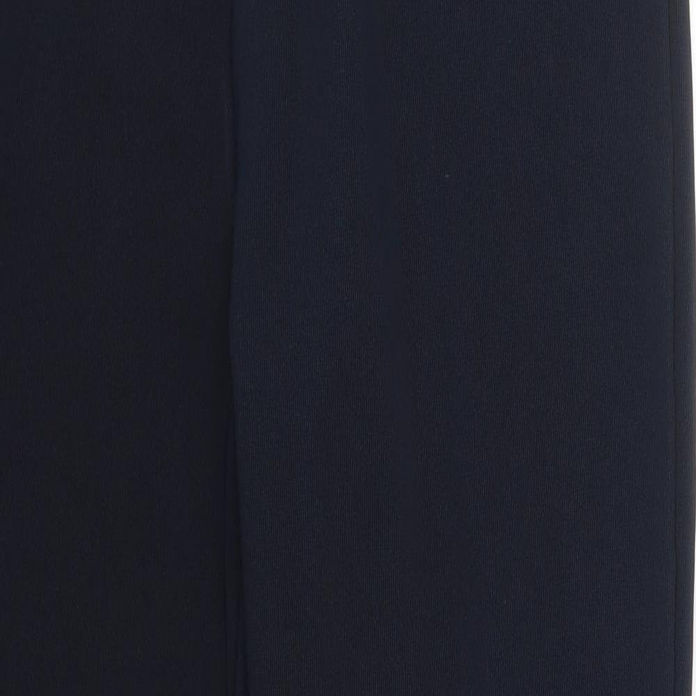 Preworn Womens Blue  Polyester Trousers  Size 18 L26 in Regular