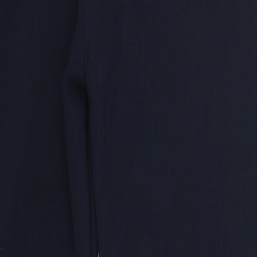 Preworn Womens Blue  Polyester Trousers  Size 18 L26 in Regular