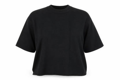 Tu Womens Black Round Neck  Viscose Pullover Jumper Size 14