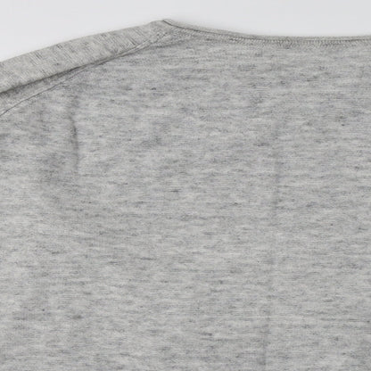 Primark Mens Grey  Cotton Pullover Sweatshirt Size M