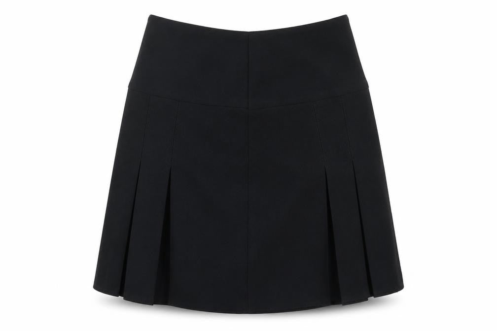 Monkhouse Girls Black  Polyester Flare Skirt Size L  Regular
