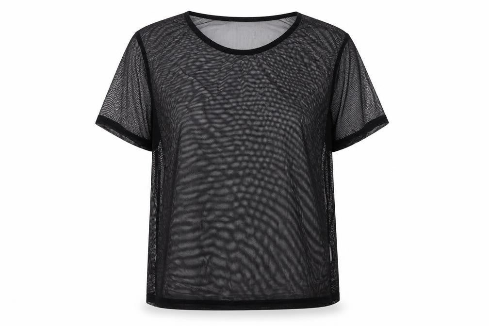 I SAW IT FIRST Womens Black  Viscose Basic Blouse Size 12 Round Neck