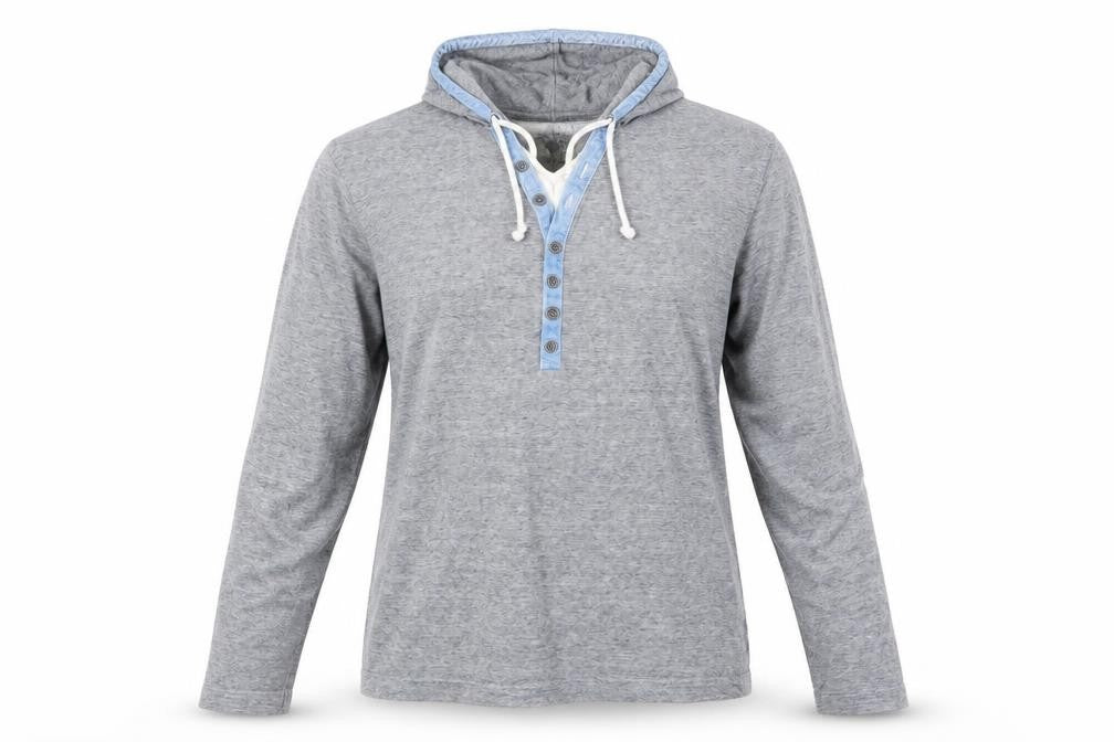 Peacocks Womens Grey  100% Cotton Pullover Hoodie Size M