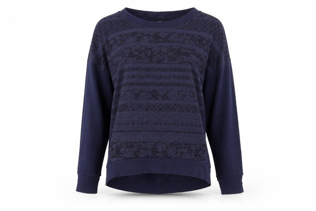 NEXT Womens Blue Round Neck  Viscose Pullover Jumper Size 10