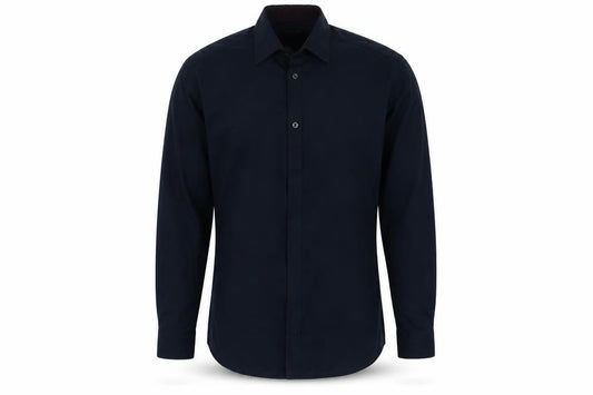 Matalan Mens Blue  Cotton  Button-Up Size 15 Collared Button