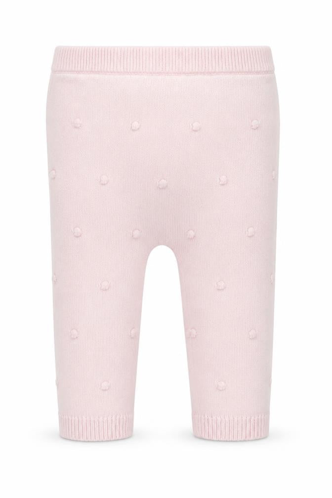 F&F Girls Pink  Cotton Capri Leggings Size 3-6 Months