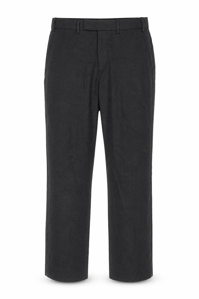 F&F  Mens Grey  Polyester Trousers  Size 34 in L28 in Regular Zip