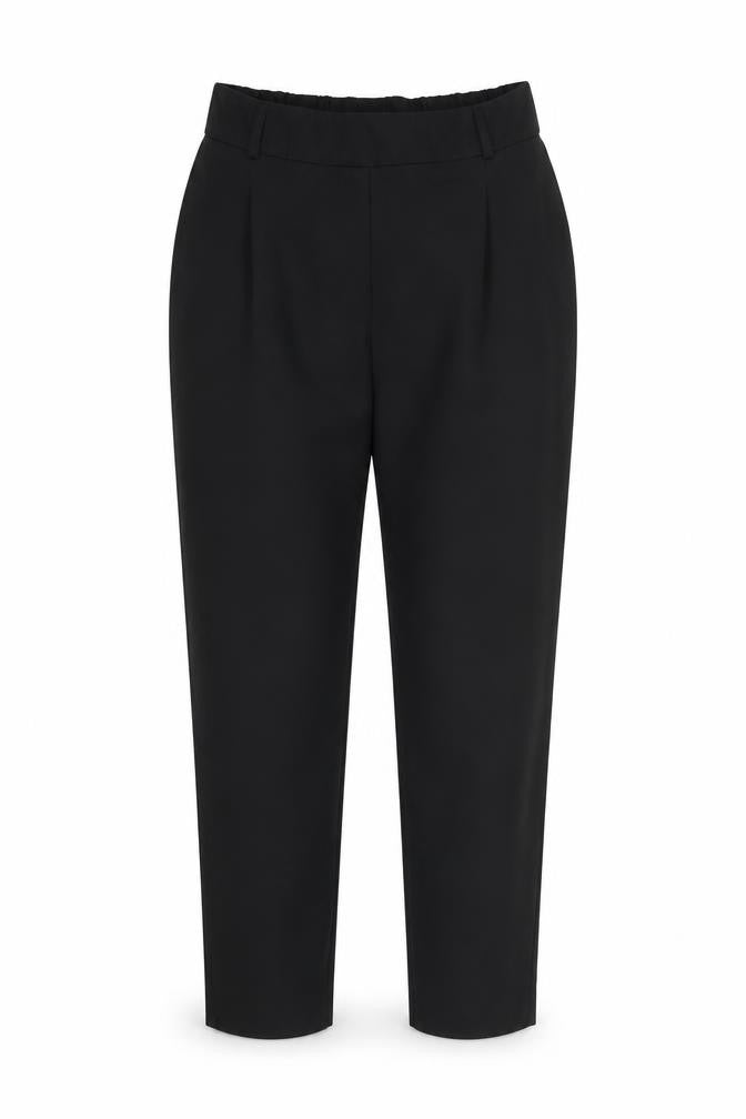 George Womens Black  Polyester Trousers  Size 10 L25 in Regular