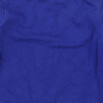 Tu Boys Blue  Cotton Pullover Sweatshirt Size 10 Years  Pullover