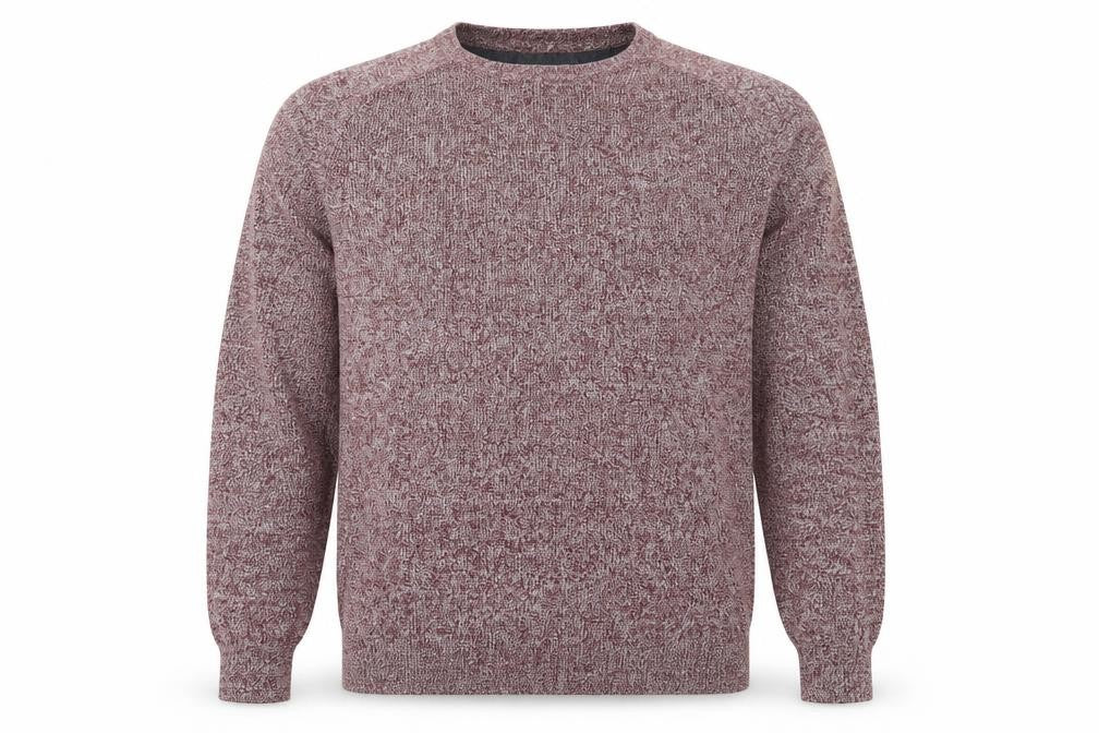 Burton Mens Red Round Neck  Cotton Pullover Jumper Size M