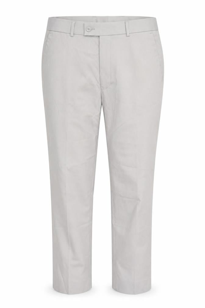 ASOS Mens Grey  Polyester Trousers  Size 32 L24 in Regular Button