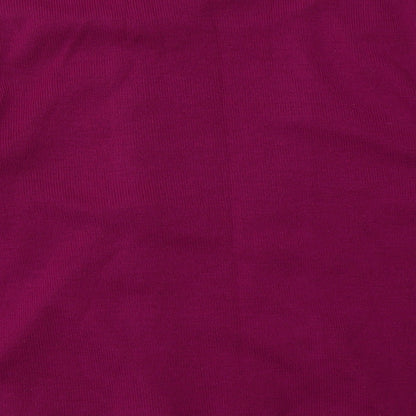 Glimpse Design Womens Purple Geometric Acrylic Pullover Sweatshirt Size M  Pullover