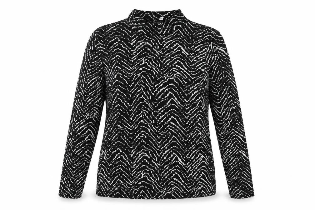 Warehouse Womens Black High Neck  Polyester Pullover Jumper Size 14