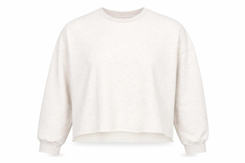 Primark Womens Beige  Cotton Pullover Sweatshirt Size M
