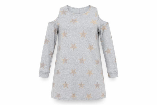 Primark Womens Grey  Polyester Jumper Dress  Size 12  Round Neck