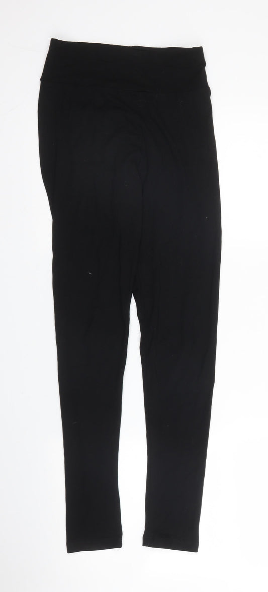 ASOS Womens Black  Viscose Carrot Leggings Size 6 L26 in