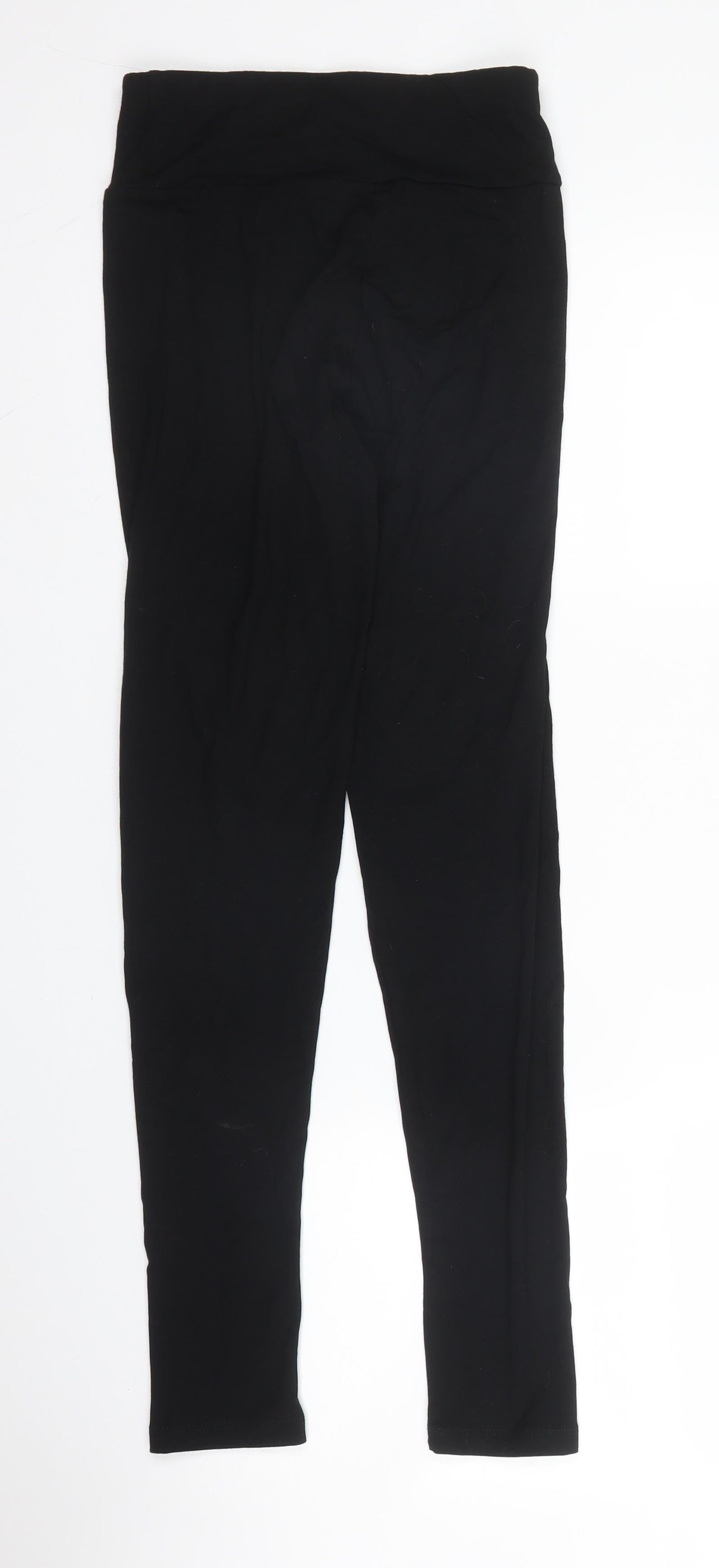 ASOS Womens Black  Viscose Carrot Leggings Size 6 L26 in