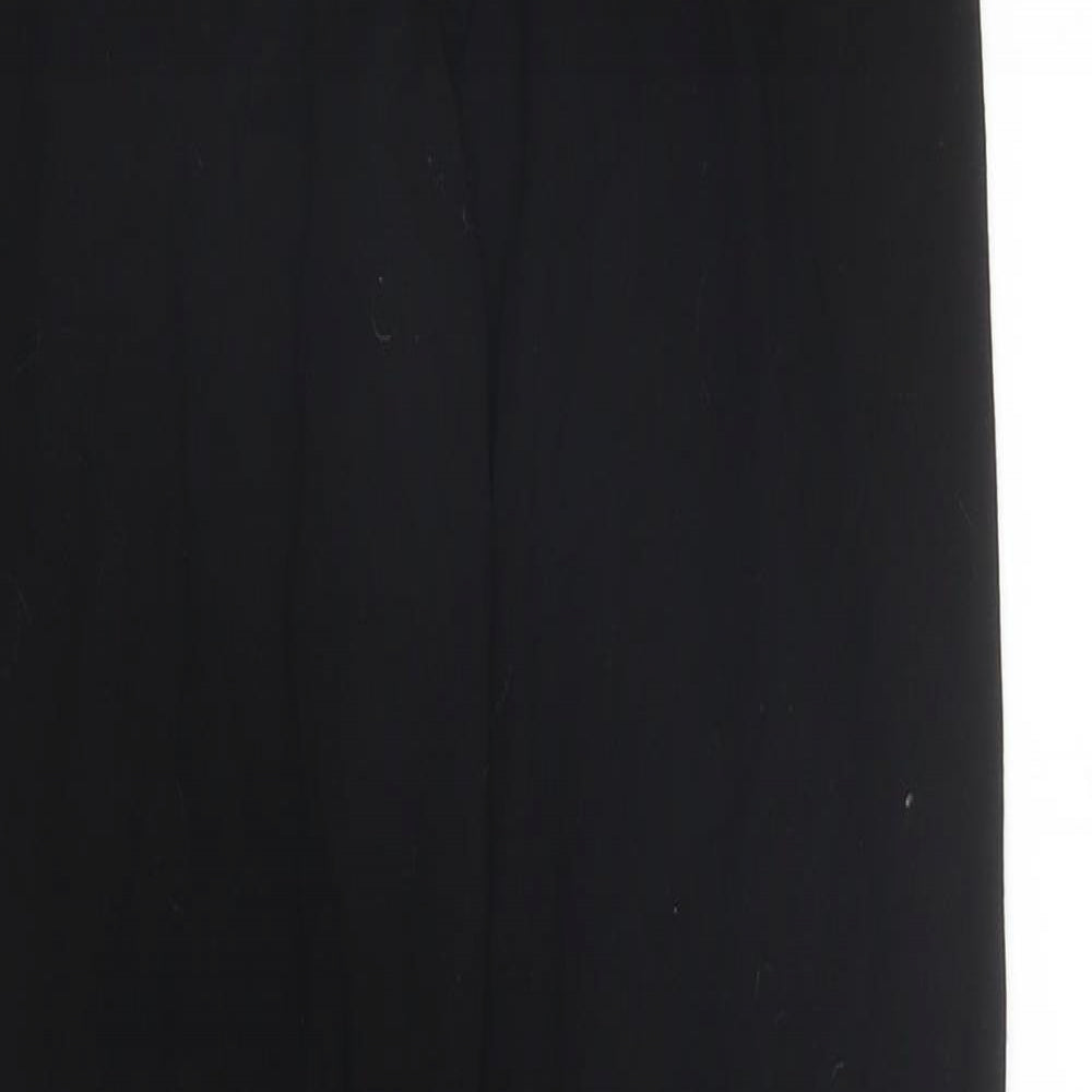 ASOS Womens Black  Viscose Carrot Leggings Size 6 L26 in