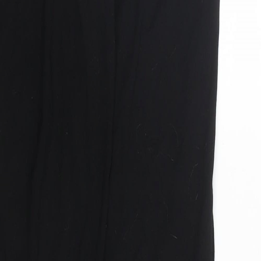 ASOS Womens Black  Viscose Carrot Leggings Size 6 L26 in