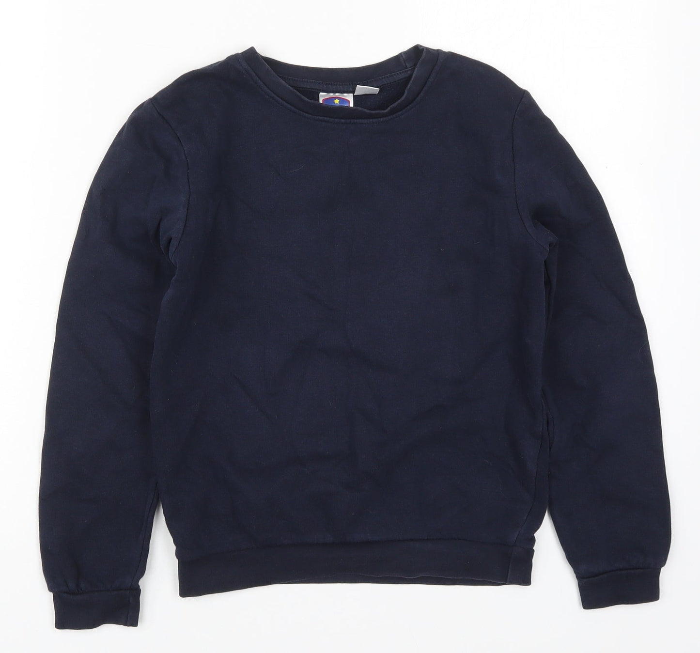 Smart Start Boys Blue  Cotton Pullover Sweatshirt Size 8-9 Years  Pullover