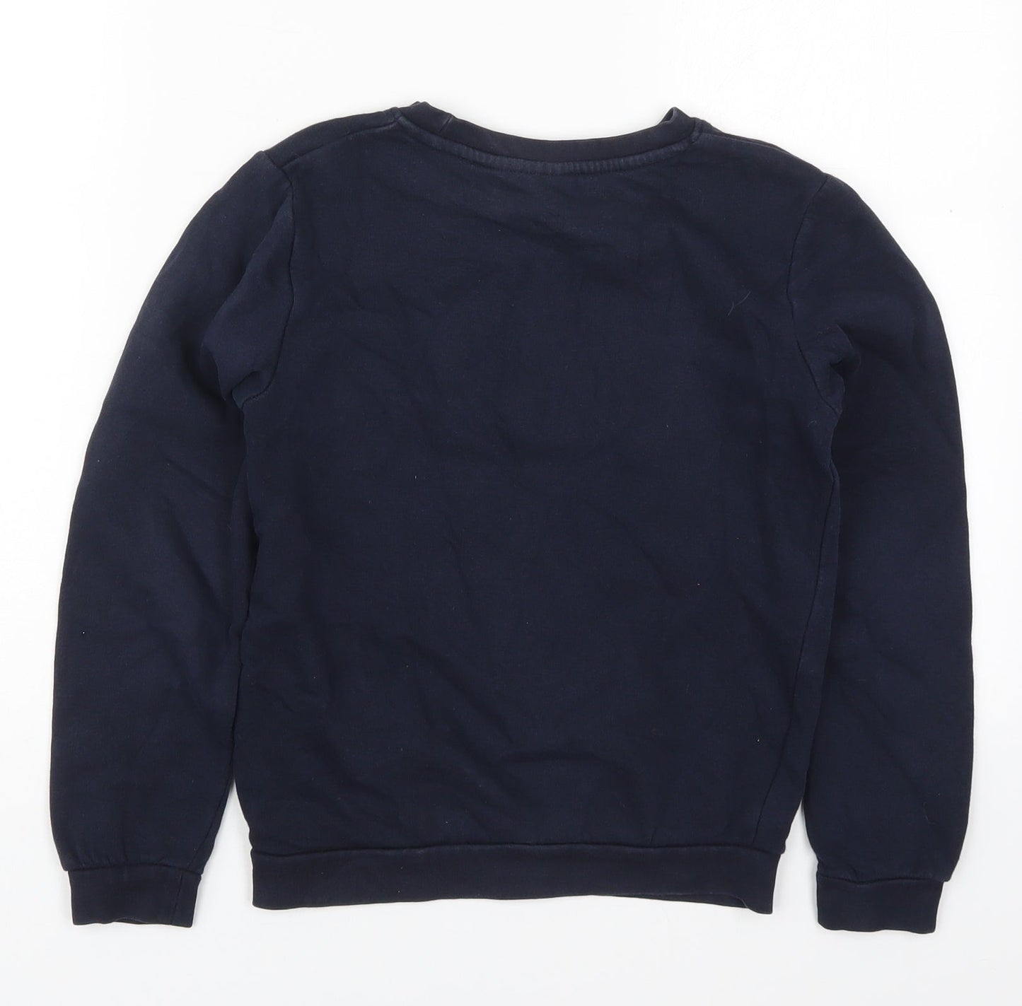 Smart Start Boys Blue  Cotton Pullover Sweatshirt Size 8-9 Years  Pullover