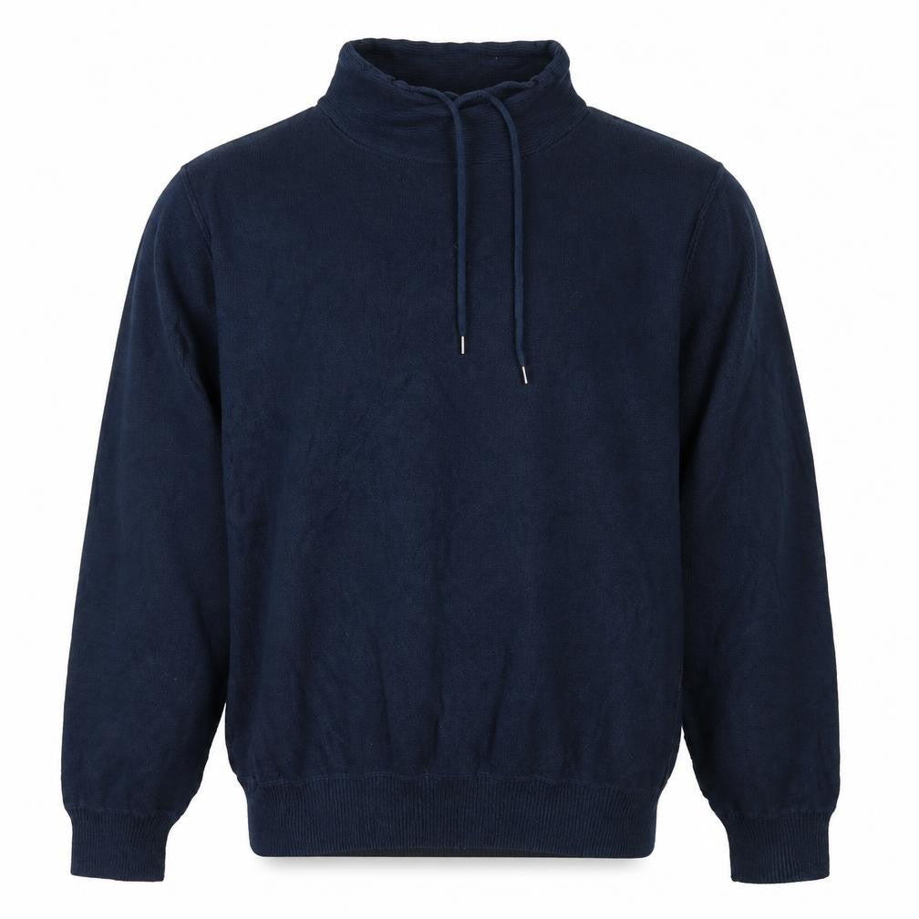 WRK Mens Blue  Acrylic Pullover Sweatshirt Size XL