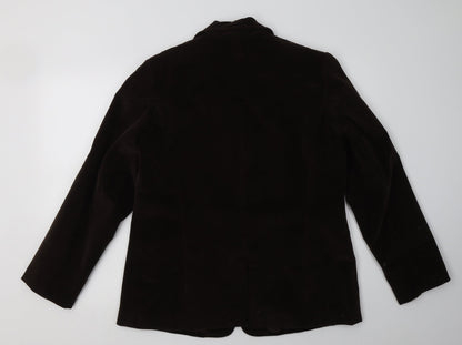 Rafaella Womens Brown   Jacket Blazer Size 14