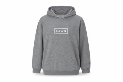 closure Womens Grey  Polyester Pullover Hoodie Size S  Pullover