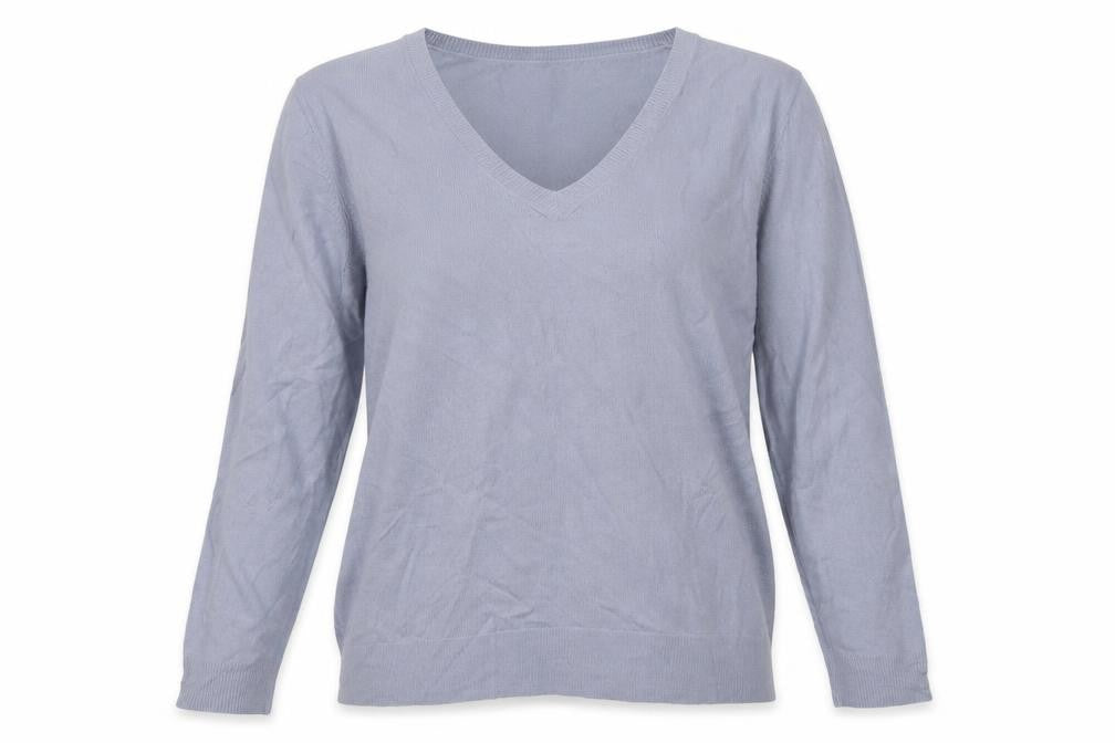 Marks & Spencer Womens Blue  Acrylic Pullover Sweatshirt Size 16  Pullover