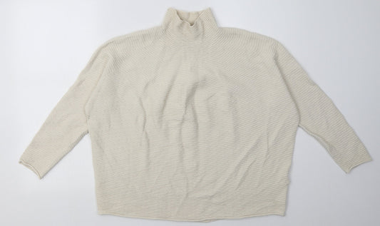 Phase Eight Womens White  Polyamide Pullover Sweatshirt Size M  Pullover