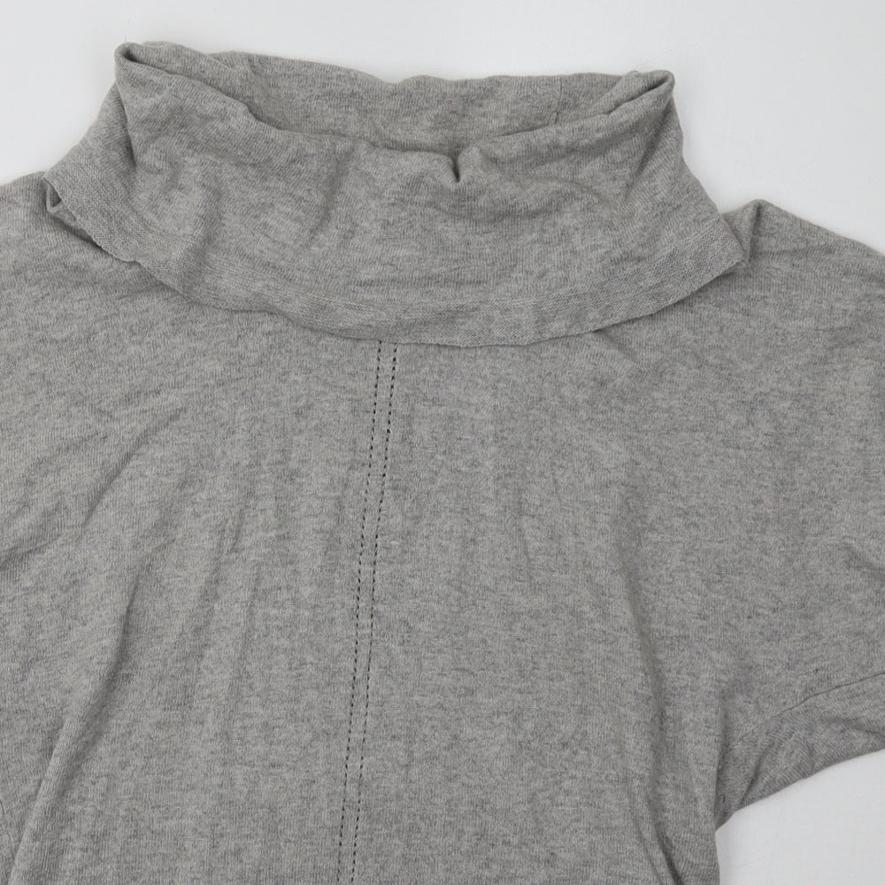 Marks and Spencer Womens Grey  Viscose Pullover Sweatshirt Size 8  Pullover