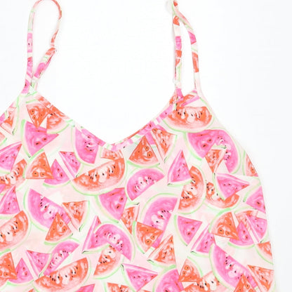 Atmosphere Womens Pink  Polyester Camisole Blouse Size 8 V-Neck