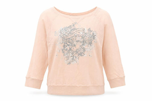 Marks and Spencer Womens Pink  Cotton Pullover Sweatshirt Size 12