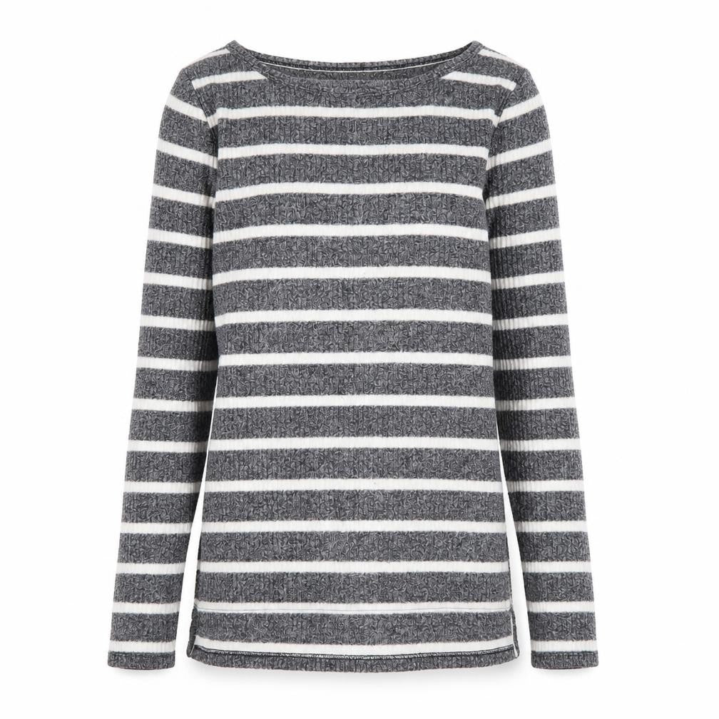 Gap Womens Multicoloured Round Neck Striped Polyester Pullover Jumper Size XS