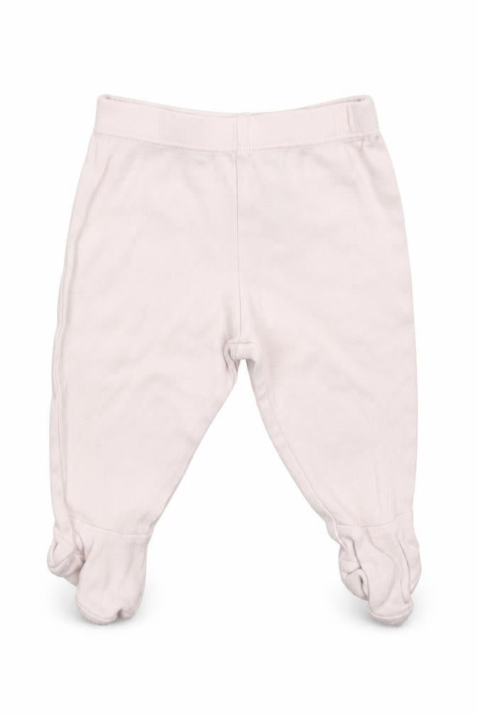 Marks & Spencer Baby Pink  Cotton Jogger Trousers Size 3-6 Months