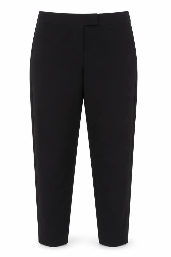 George Womens Black  Polyester Dungarees Trousers Size 12 L29 in Regular Hook & Loop