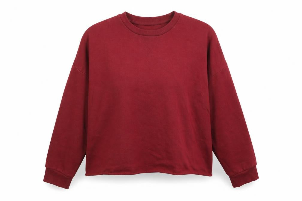 Primark Womens Red  Polyester Pullover Sweatshirt Size 12