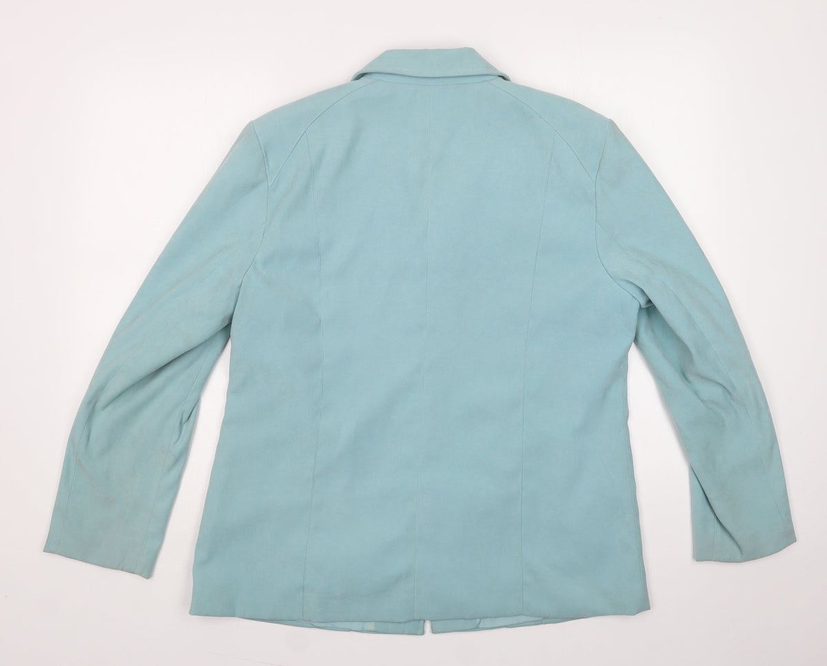 Joella Di Marco Womens Green   Jacket  Size L  Zip