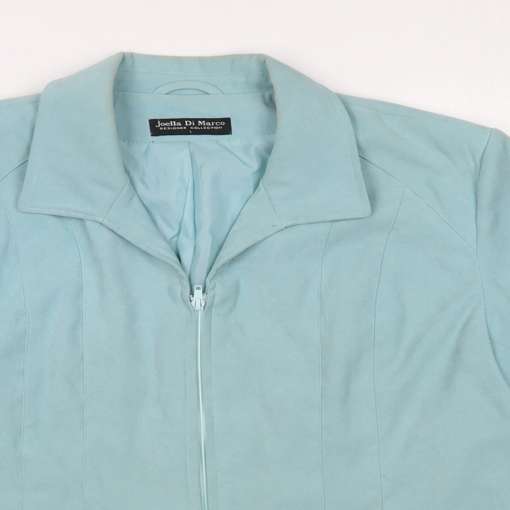 Joella Di Marco Womens Green   Jacket  Size L  Zip