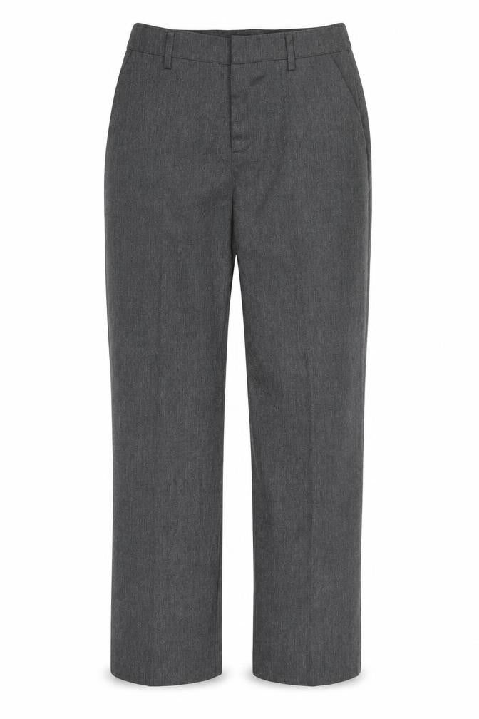 Urban Outlaws Boys Grey  Viscose Carpenter Trousers Size 11 Years L25 in Regular Zip