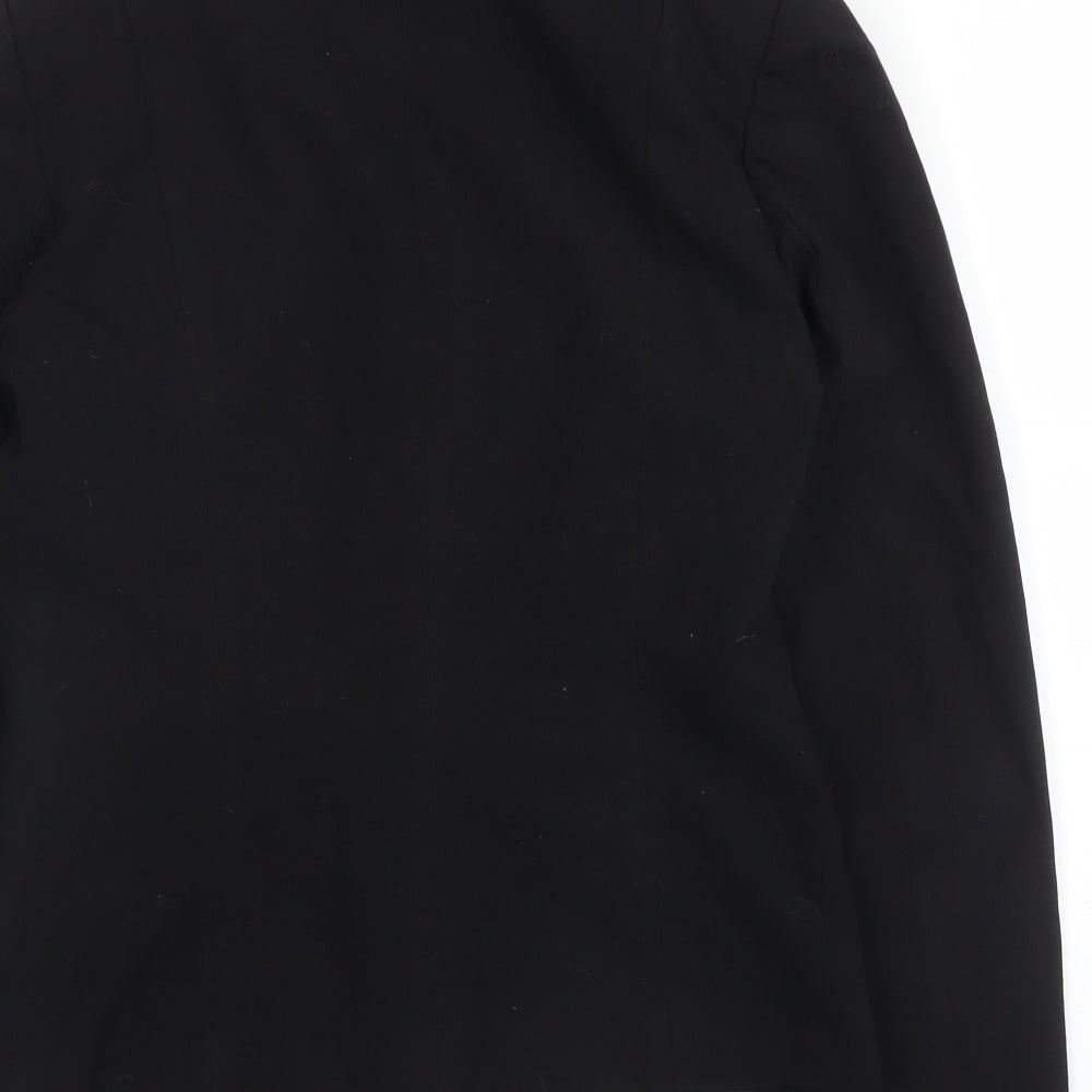 New Look Womens Black  Polyester Jacket Blazer Size 10