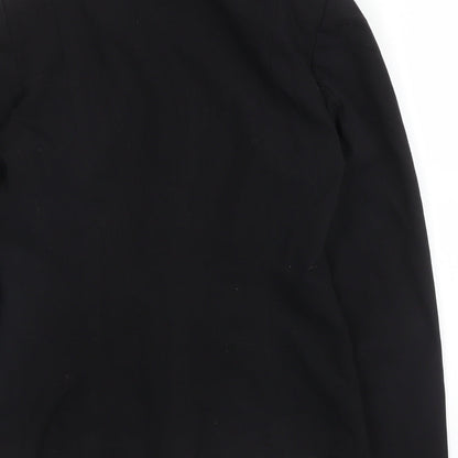 New Look Womens Black  Polyester Jacket Blazer Size 10
