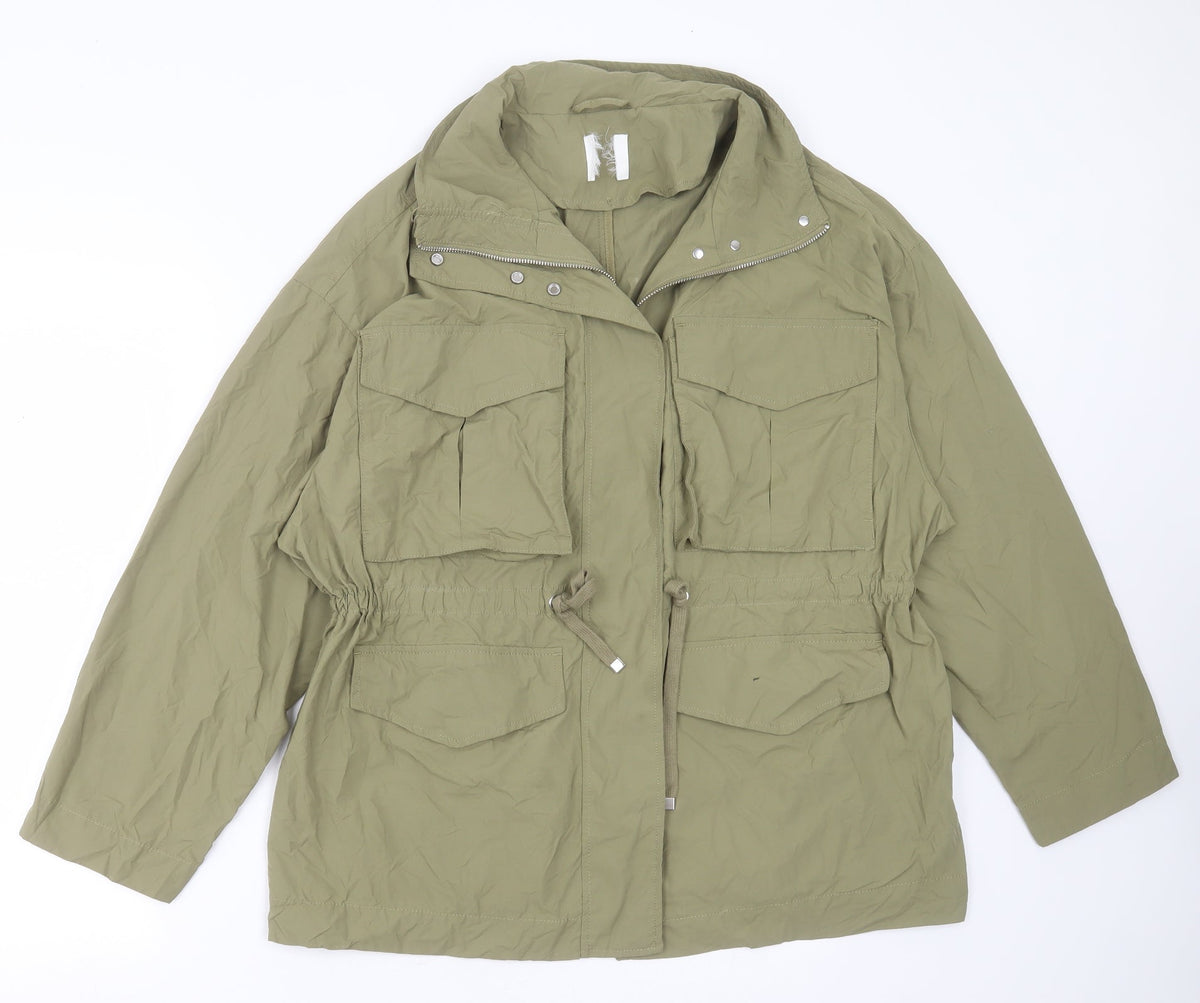 Preworn Womens Green   Jacket  Size S  Zip