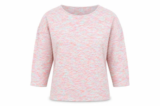 Tu Womens Pink Round Neck  Polyester Pullover Jumper Size 8