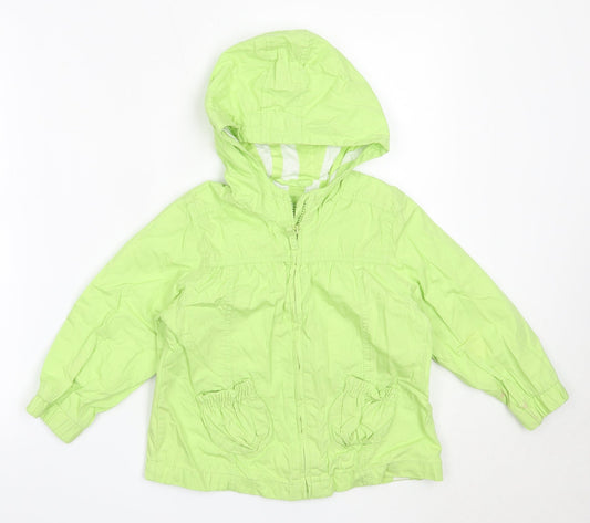 NEXT Girls Green   Jacket Coat Size 3-4 Years