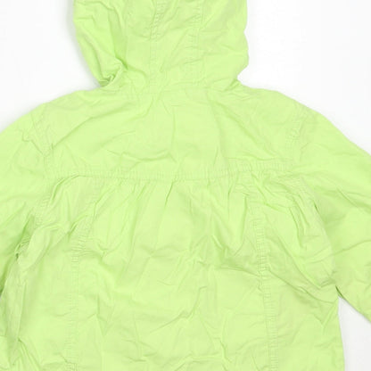Next Girls Green   Jacket Coat Size 3-4 Years