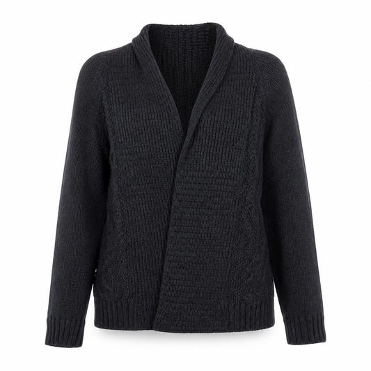 Marks & Spencer Womens Grey V-Neck  Cotton Cardigan Jumper Size 8