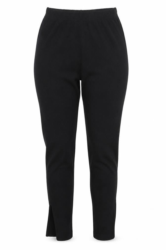 PRETTYLITTLETHING Womens Black   Jogger Leggings Size 10 L33 in