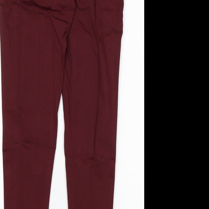 ESMARA Womens Purple  Polyurethane Jegging Jeans Size M L30 in Regular