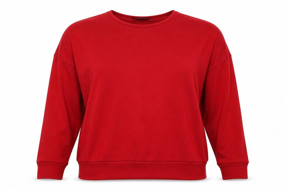 Dorothy Perkins Womens Red  Polyester Pullover Sweatshirt Size 16  Pullover